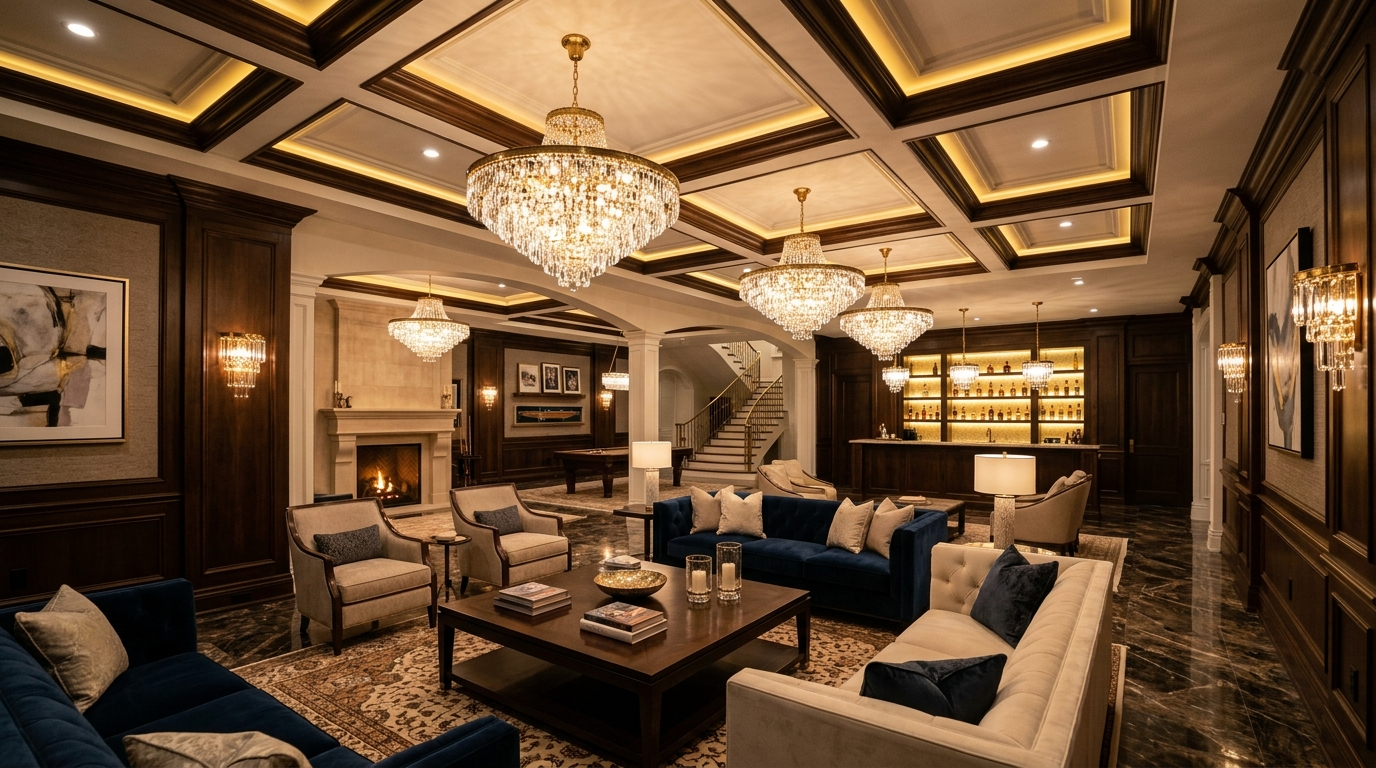 Highlight architectural features to create depth